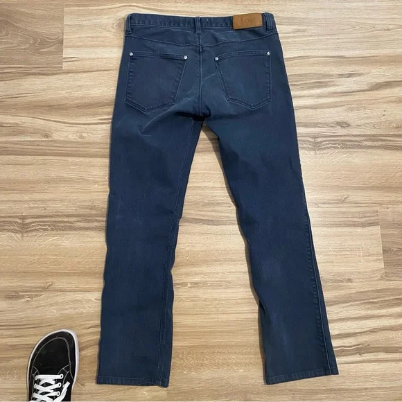 Acne Max Thunder Dark Blue Jeans – Size 32 / 28 - Picture 7 of 8